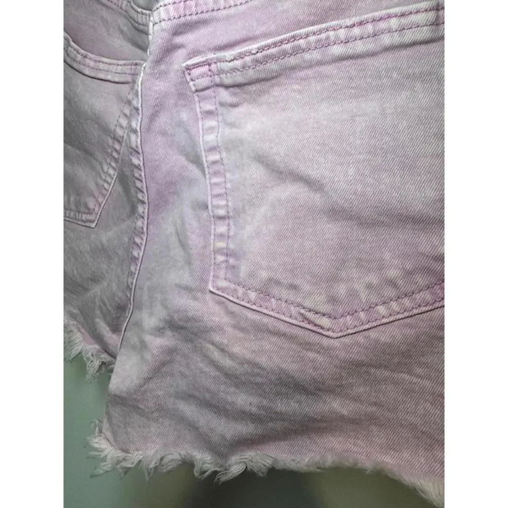 Juicy Couture - Cutoff Lilac‎ Denim Shorts